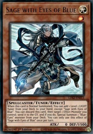 Sage with Eyes of Blue (LDS2-EN011) - Legendary Duelists: Season 2 1st Edition Legendary Duelists: Season 2 Yugioh Single  Squirtle Squad Card Shop.