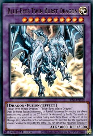 Blue-Eyes Twin Burst Dragon (LDS2-EN019) - Legendary Duelists: Season 2 1st Edition Legendary Duelists: Season 2 Yugioh Single  Squirtle Squad Card Shop.