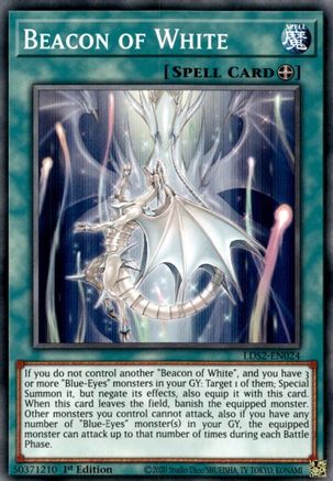 Beacon of White (LDS2-EN024) - Legendary Duelists: Season 2 1st Edition Legendary Duelists: Season 2 Yugioh Single  Squirtle Squad Card Shop.
