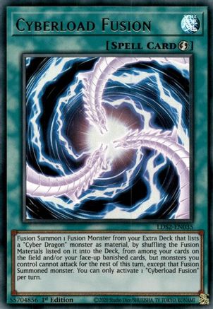 Cyberload Fusion (LDS2-EN035) - Legendary Duelists: Season 2 1st Edition Legendary Duelists: Season 2 Yugioh Single  Squirtle Squad Card Shop.