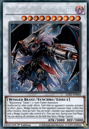 Blackwing Full Armor Master (LDS2-EN044) - Legendary Duelists: Season 2 1st Edition Legendary Duelists: Season 2 Yugioh Single  Squirtle Squad Card Shop.