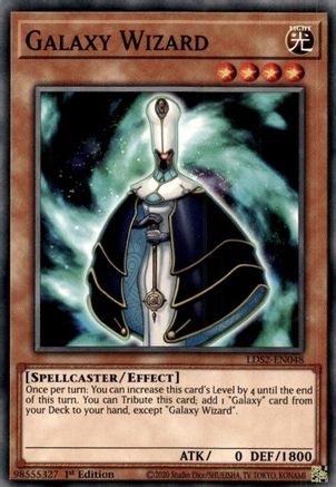 Galaxy Wizard (LDS2-EN048) - Legendary Duelists: Season 2 1st Edition Legendary Duelists: Season 2 Yugioh Single  Squirtle Squad Card Shop.
