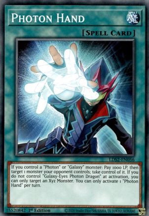 Photon Hand (LDS2-EN056) - Legendary Duelists: Season 2 1st Edition Legendary Duelists: Season 2 Yugioh Single  Squirtle Squad Card Shop.