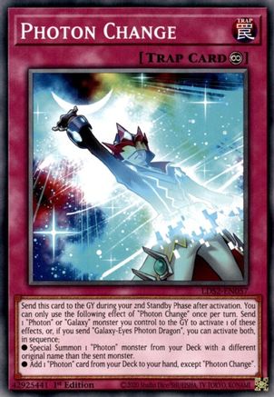 Photon Change (LDS2-EN057) - Legendary Duelists: Season 2 1st Edition Legendary Duelists: Season 2 Yugioh Single  Squirtle Squad Card Shop.