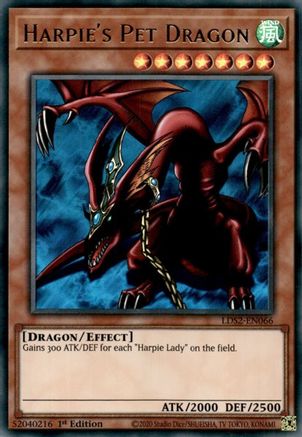 Harpie's Pet Dragon (LDS2-EN066) - Legendary Duelists: Season 2 1st Edition Legendary Duelists: Season 2 Yugioh Single  Squirtle Squad Card Shop.