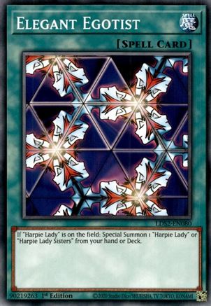 Elegant Egotist (LDS2-EN080) - Legendary Duelists: Season 2 1st Edition Legendary Duelists: Season 2 Yugioh Single  Squirtle Squad Card Shop.