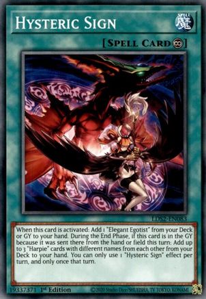 Hysteric Sign (LDS2-EN083) - Legendary Duelists: Season 2 1st Edition Legendary Duelists: Season 2 Yugioh Single  Squirtle Squad Card Shop.