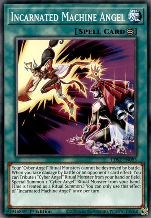 Incarnated Machine Angel (LDS2-EN093) - Legendary Duelists: Season 2 1st Edition Legendary Duelists: Season 2 Yugioh Single  Squirtle Squad Card Shop.