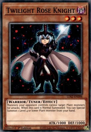 Twilight Rose Knight (LDS2-EN096) - Legendary Duelists: Season 2 1st Edition Legendary Duelists: Season 2 Yugioh Single  Squirtle Squad Card Shop.