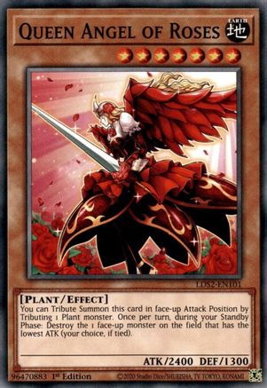 Queen Angel of Roses (LDS2-EN101) - Legendary Duelists: Season 2 1st Edition Legendary Duelists: Season 2 Yugioh Single  Squirtle Squad Card Shop.