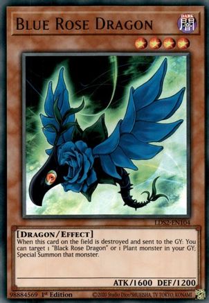 Blue Rose Dragon (LDS2-EN104) - Legendary Duelists: Season 2 1st Edition Legendary Duelists: Season 2 Yugioh Single  Squirtle Squad Card Shop.