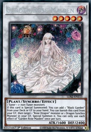 Garden Rose Maiden (LDS2-EN113) - Legendary Duelists: Season 2 1st Edition Legendary Duelists: Season 2 Yugioh Single  Squirtle Squad Card Shop.