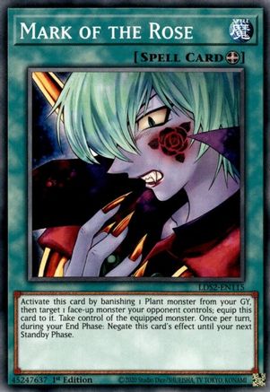 Mark of the Rose (LDS2-EN115) - Legendary Duelists: Season 2 1st Edition Legendary Duelists: Season 2 Yugioh Single  Squirtle Squad Card Shop.