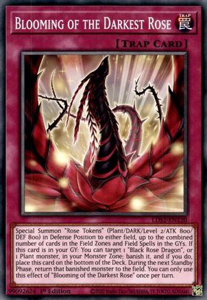 Blooming of the Darkest Rose (LDS2-EN120) - Legendary Duelists: Season 2 1st Edition Legendary Duelists: Season 2 Yugioh Single  Squirtle Squad Card Shop.