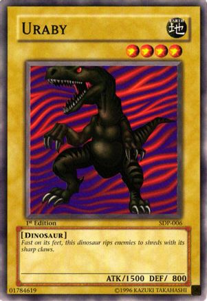 Uraby (SDP-006) - Starter Deck: Pegasus 1st Edition Starter Deck: Pegasus Yugioh Single  Squirtle Squad Card Shop.