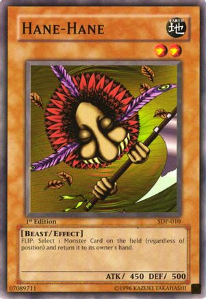 Hane-Hane (SDP-010) - Starter Deck: Pegasus Unlimited Starter Deck: Pegasus Yugioh Single  Squirtle Squad Card Shop.