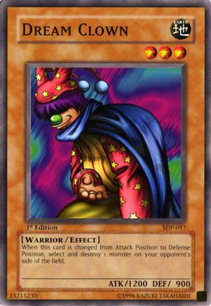 Dream Clown (SDP-017) - Starter Deck: Pegasus 1st Edition Starter Deck: Pegasus Yugioh Single  Squirtle Squad Card Shop.
