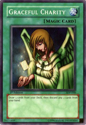 Graceful Charity (SDP-040) - Starter Deck: Pegasus Unlimited Starter Deck: Pegasus Yugioh Single  Squirtle Squad Card Shop.