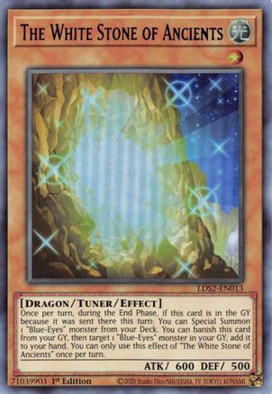 The White Stone of Ancients (Purple) (LDS2-EN013) - Legendary Duelists: Season 2 1st Edition Legendary Duelists: Season 2 Yugioh Single  Squirtle Squad Card Shop.