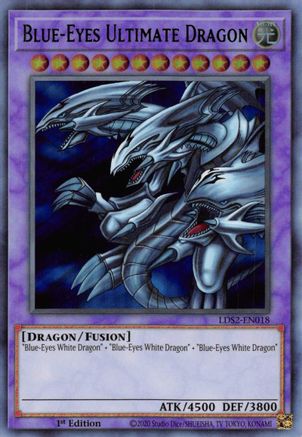 Blue-Eyes Ultimate Dragon (Green) (LDS2-EN018) - Legendary Duelists: Season 2 1st Edition Legendary Duelists: Season 2 Yugioh Single  Squirtle Squad Card Shop.