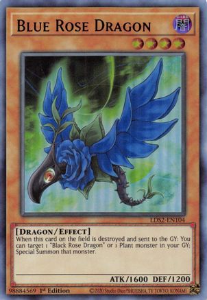 Blue Rose Dragon (Purple) (LDS2-EN104) - Legendary Duelists: Season 2 1st Edition Legendary Duelists: Season 2 Yugioh Single  Squirtle Squad Card Shop.