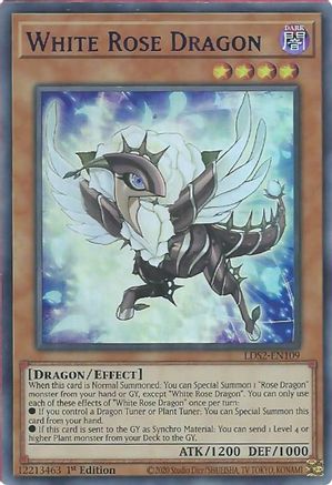 White Rose Dragon (Purple) (LDS2-EN109) - Legendary Duelists: Season 2 1st Edition Legendary Duelists: Season 2 Yugioh Single  Squirtle Squad Card Shop.