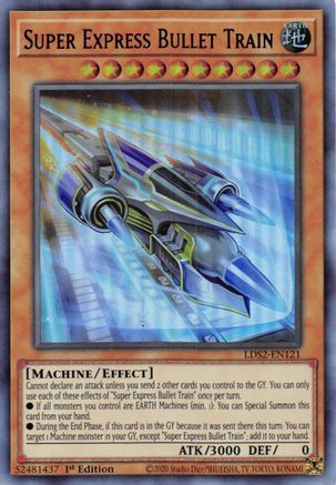 Super Express Bullet Train (Purple) (LDS2-EN121) - Legendary Duelists: Season 2 1st Edition Legendary Duelists: Season 2 Yugioh Single  Squirtle Squad Card Shop.