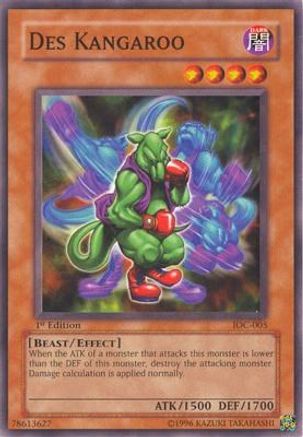 Des Kangaroo (IOC-005) - Invasion of Chaos Unlimited Invasion of Chaos Yugioh Single  Squirtle Squad Card Shop.