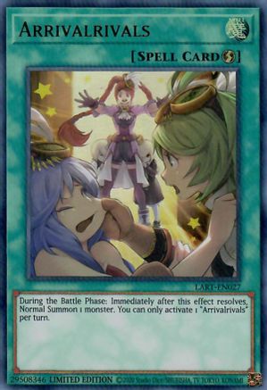 Arrivalrivals (LART-EN027) - The Lost Art Promotion Limited The Lost Art Promotion Yugioh Single  Squirtle Squad Card Shop.