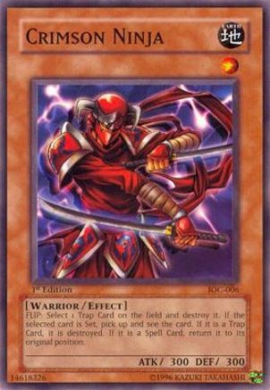 Crimson Ninja (IOC-006) - Invasion of Chaos Unlimited Invasion of Chaos Yugioh Single  Squirtle Squad Card Shop.