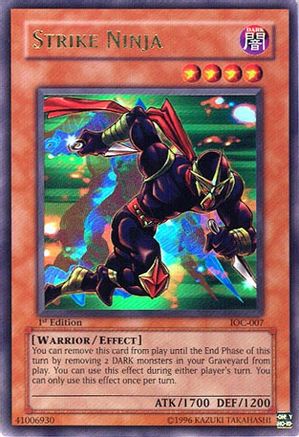 Strike Ninja (IOC-007) - Invasion of Chaos 1st Edition Invasion of Chaos Yugioh Single  Squirtle Squad Card Shop.