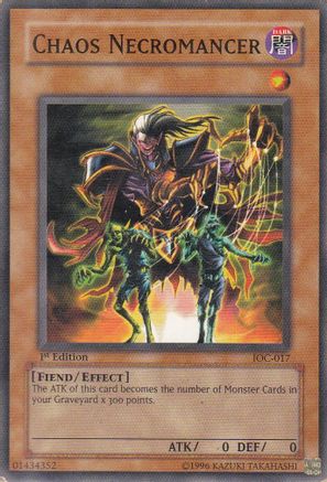 Chaos Necromancer (IOC-017) - Invasion of Chaos Unlimited Invasion of Chaos Yugioh Single  Squirtle Squad Card Shop.
