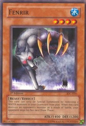 Fenrir (IOC-020) - Invasion of Chaos Unlimited Invasion of Chaos Yugioh Single  Squirtle Squad Card Shop.