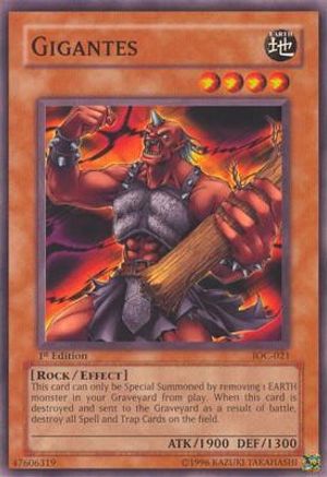 Gigantes (IOC-021) - Invasion of Chaos Unlimited Invasion of Chaos Yugioh Single  Squirtle Squad Card Shop.