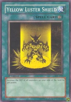 Yellow Luster Shield (IOC-037) - Invasion of Chaos Unlimited Invasion of Chaos Yugioh Single  Squirtle Squad Card Shop.