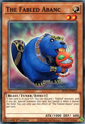 The Fabled Abanc (BLVO-EN019) - Blazing Vortex 1st Edition Blazing Vortex Yugioh Single  Squirtle Squad Card Shop.