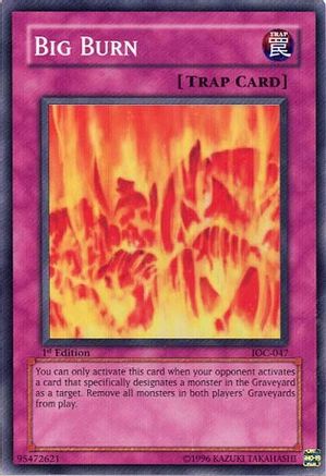 Big Burn (IOC-047) - Invasion of Chaos Unlimited Invasion of Chaos Yugioh Single  Squirtle Squad Card Shop.