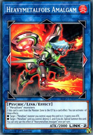 Heavymetalfoes Amalgam (BLVO-EN049) - Blazing Vortex 1st Edition Blazing Vortex Yugioh Single  Squirtle Squad Card Shop.