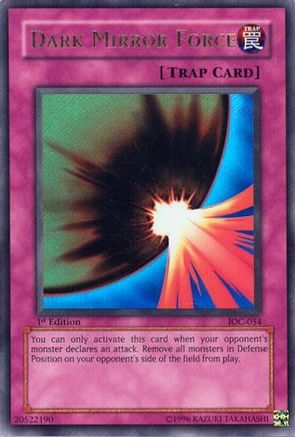 Dark Mirror Force (IOC-054) - Invasion of Chaos Unlimited Invasion of Chaos Yugioh Single  Squirtle Squad Card Shop.
