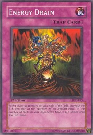 Energy Drain (IOC-055) - Invasion of Chaos Unlimited Invasion of Chaos Yugioh Single  Squirtle Squad Card Shop.