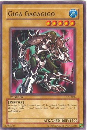 Giga Gagagigo (IOC-056) - Invasion of Chaos Unlimited Invasion of Chaos Yugioh Single  Squirtle Squad Card Shop.