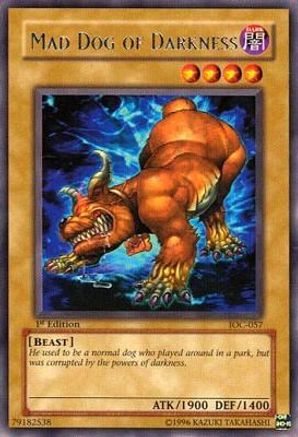 Mad Dog of Darkness (IOC-057) - Invasion of Chaos Unlimited Invasion of Chaos Yugioh Single  Squirtle Squad Card Shop.