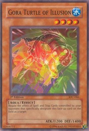 Gora Turtle of Illusion (IOC-066) - Invasion of Chaos Unlimited Invasion of Chaos Yugioh Single  Squirtle Squad Card Shop.