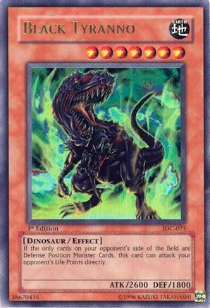 Black Tyranno (IOC-075) - Invasion of Chaos Unlimited Invasion of Chaos Yugioh Single  Squirtle Squad Card Shop.