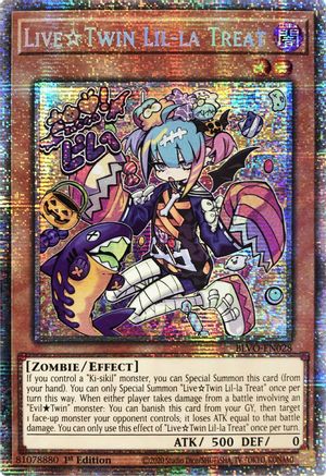 Live Twin Lil-la Treat (Starlight Rare) (BLVO-EN028) - Blazing Vortex 1st Edition Blazing Vortex Yugioh Single  Squirtle Squad Card Shop.
