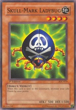 Skull-Mark Ladybug (IOC-079) - Invasion of Chaos Unlimited Invasion of Chaos Yugioh Single  Squirtle Squad Card Shop.