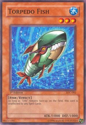 Torpedo Fish (IOC-082) - Invasion of Chaos Unlimited Invasion of Chaos Yugioh Single  Squirtle Squad Card Shop.