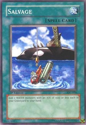 Salvage (IOC-096) - Invasion of Chaos 1st Edition Invasion of Chaos Yugioh Single  Squirtle Squad Card Shop.