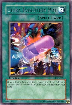 Ultra Evolution Pill (IOC-097) - Invasion of Chaos Unlimited Invasion of Chaos Yugioh Single  Squirtle Squad Card Shop.