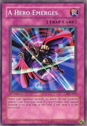 A Hero Emerges (IOC-104) - Invasion of Chaos 1st Edition Invasion of Chaos Yugioh Single  Squirtle Squad Card Shop.